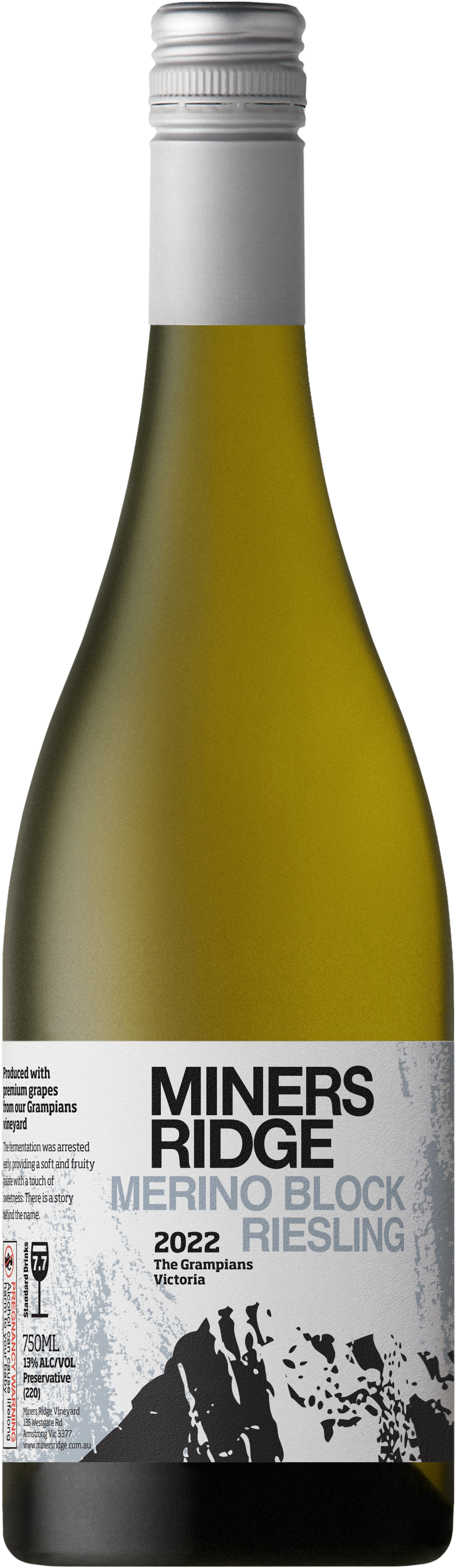 Miners Ridge Merino Block Riesling 2022